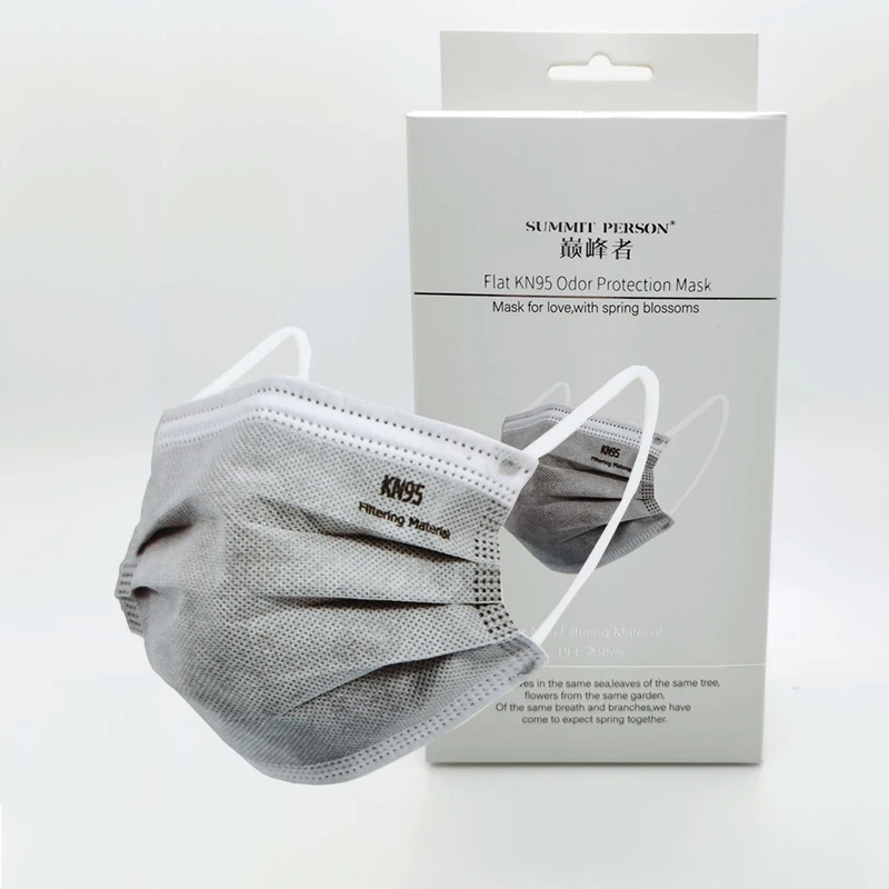 Респиратор FFP2 женский пылезащитный с активированным углем респиратор для