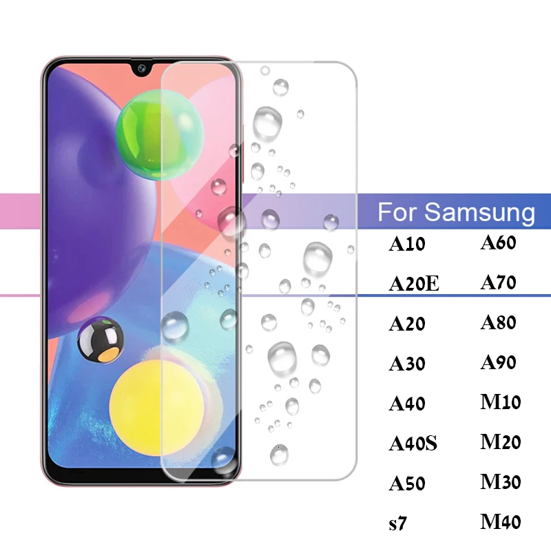 Защитное стекло для Samsung Galaxy A10 A50 A20 A20E A70 A30 A40 A80 A90 M10 M20 M30 M40 закаленная Защитная