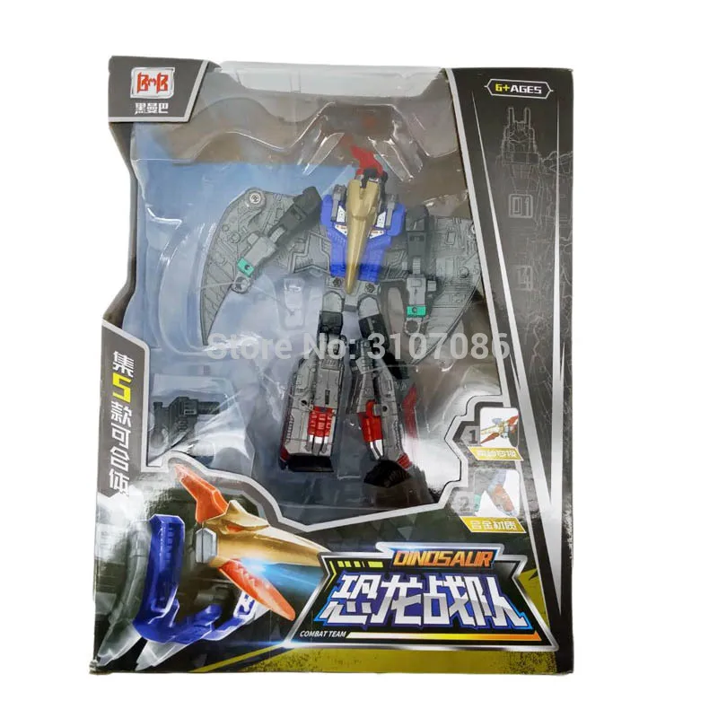 BMB трансформация Dinoking Volcanicus Grimlock Slag Sludge Snarl Swoop slash Dinobots 5в1 сплав фигурка робота игрушки