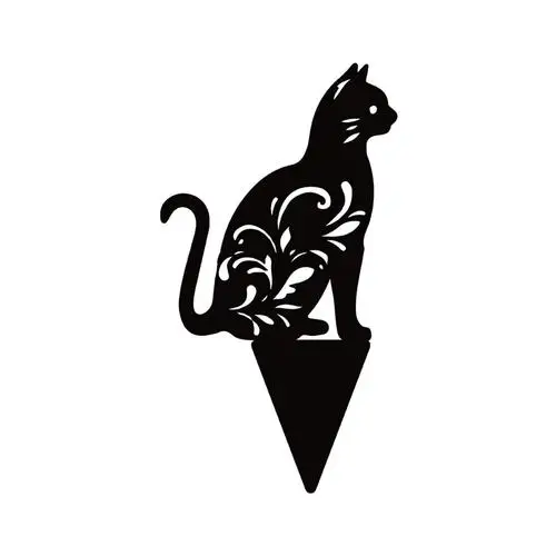 

Cat Yard Art Garden Cat Decoration Garden Easter Cat Decoration Easter Decoration Garden Ornaments Weatherproof Cat Yard Art