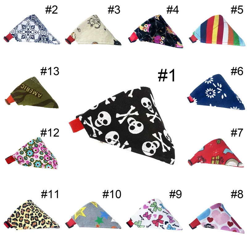 Водонепроницаемый Регулируемый ошейник кошачий шарф для бандана собак шейный