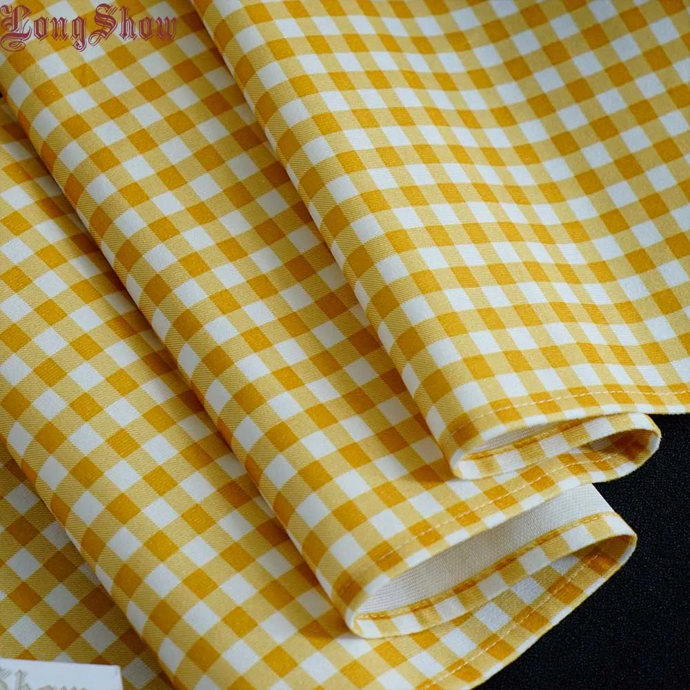 W65 blue small plaid LongShow новейший элегантный 33x140 см мягкий красочный с принтом волны плюшевый скатерть - Цвет: W65 blue small plaid