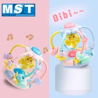 early educational musical teether hand bell baby toys mobiles baby rattles for 0 12 months newborns kids hand grasping balls