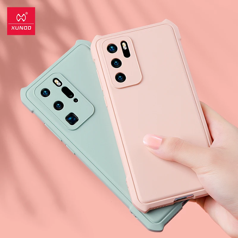 Чехол для телефона Xundd Huawei P40 Pro Ударопрочный Мягкий силиконовый чехол подушка