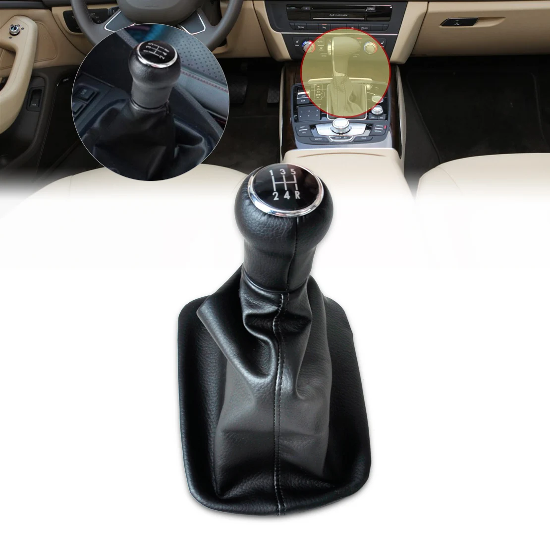 CITALL 4B0863279A 5 Скорость ручка переключения рулевого механизма автомобиля