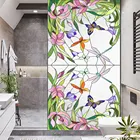 Пленка на окна, декоративные растения для защиты от солнца, без клея