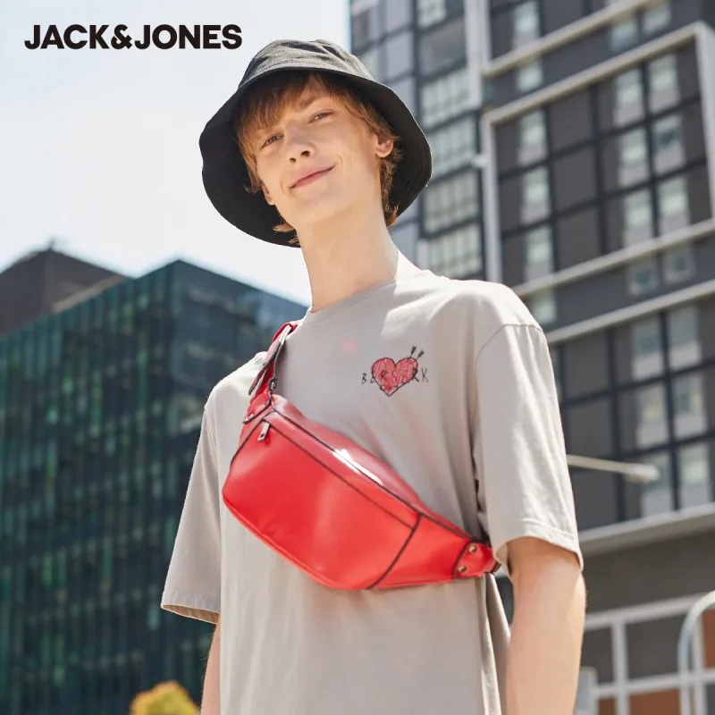 JackJones Men's 100% Cotton Round Neckline Short-sleeved T-shirt| 220101585 | Мужская одежда