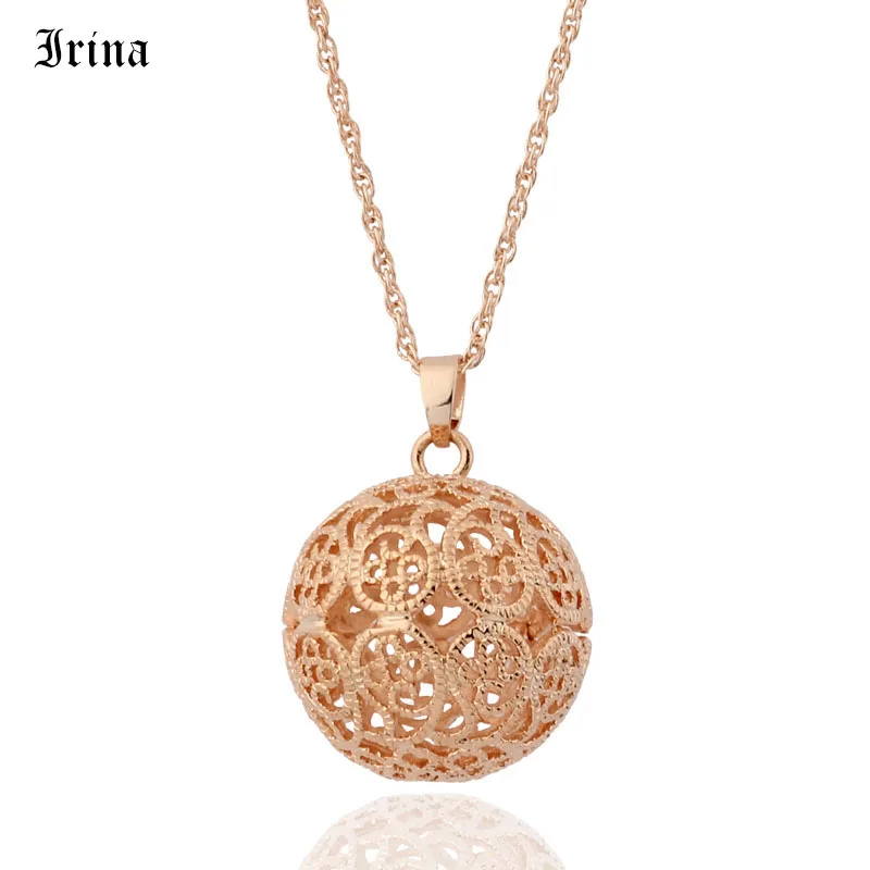 Женское Ожерелье с кулоном в виде сердца розовое золото 585 пробы | Украшения и