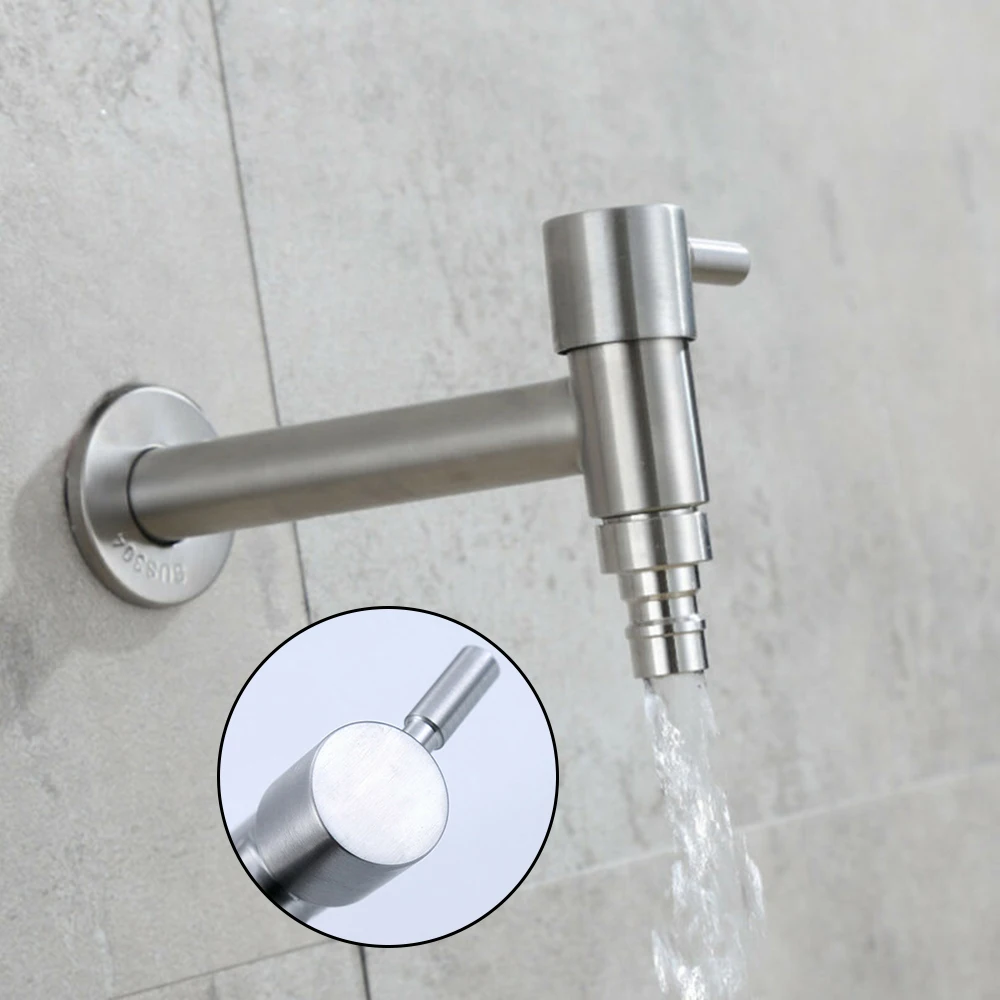 

Bathroom Faucet Replace Replacement Accessory Stainless Steel Wall Mounting