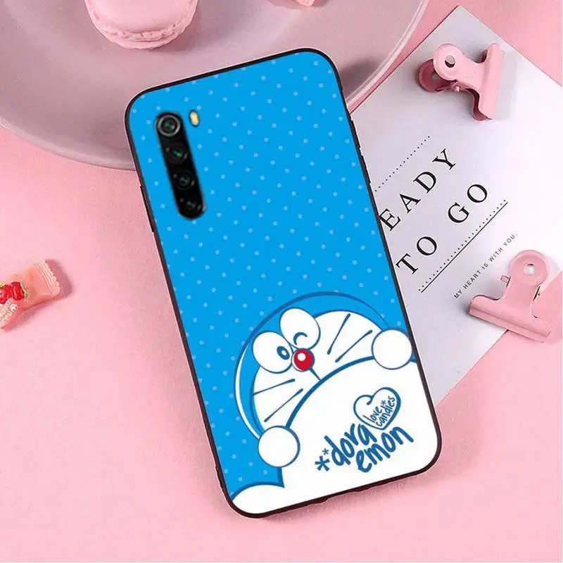 

Doraemon Blue Cat Phone Case case coque fundas etui for xiaomi note max mi 3 7 8 9se Redmi 7 7a 8 8t 10 pro lite cases cover