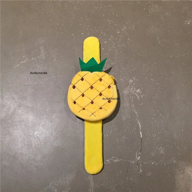 Милые мульти фрукты до 5 дизайнов плюшевый Кошелек арбуз и т. Д. Плюшевый