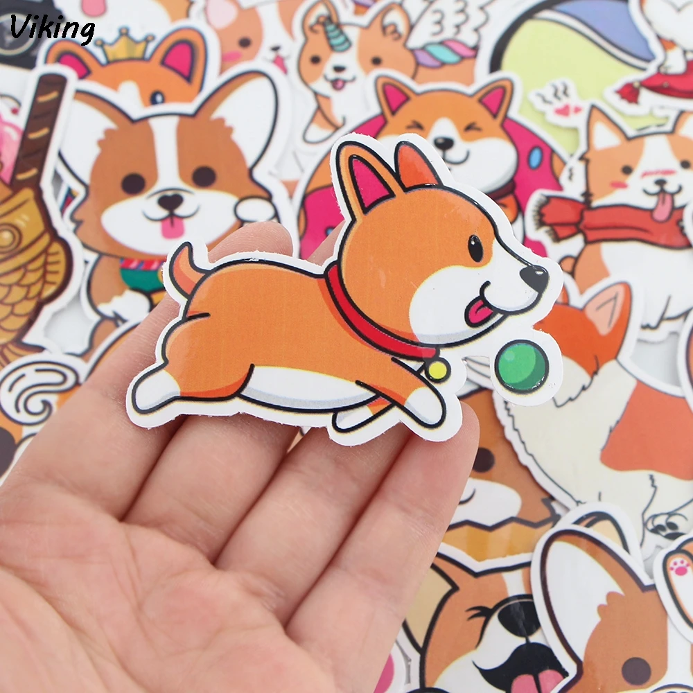 

20Set G1638 30Pcs/set Cartoon Dog Scrapbooking Stickers Non-repeating Waterproof Skateboard Car Laptop Phone Refrigerator Decal