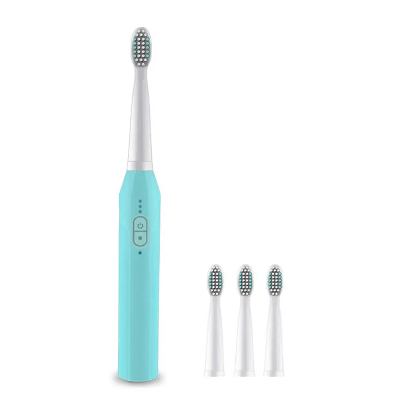 Ultrasonic Shock 3 Cleaning Modes Electric Toothbrush Teeth Cleaning USB Rechargeable Waterproof Electric Toothbrush images - 6