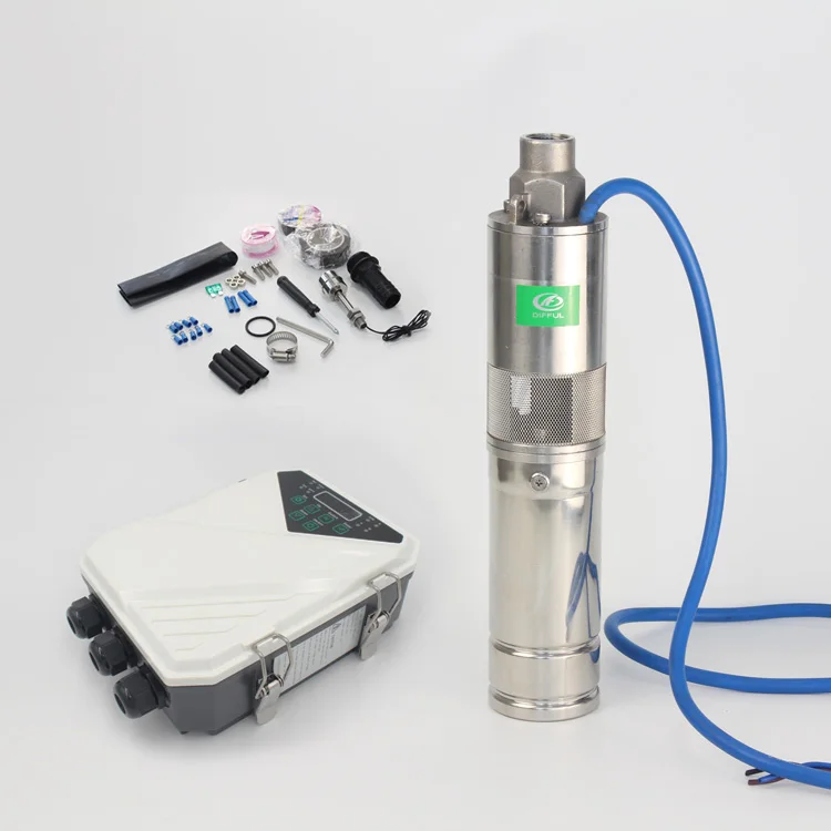 48 в dc бесщеточный двигатель водяной винтовой насос Солнечный насос|Комплекты