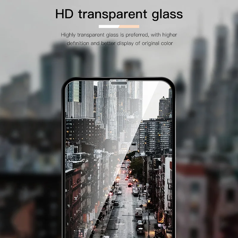 LUPHIE 6D полное клеевое покрытие из закаленного стекла для iPhone 11 Pro Max Защита экрана