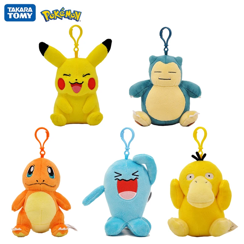 

Покемон Плюшевые игрушки (12 см); Тапочки в виде персонажа аниме Kawaii Плюшевые Пикачу плюшевый брелок-подвеска куклы игрушки для детей, подаро...