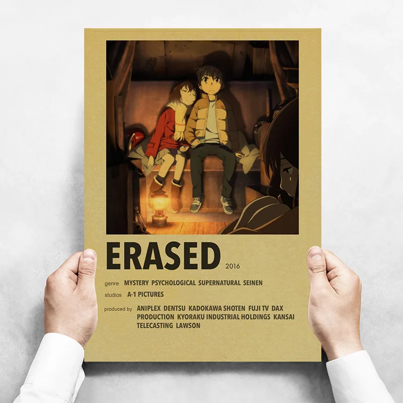 Плакаты из крафт-бумаги с аниме минималистичные плакаты другая анона один удар