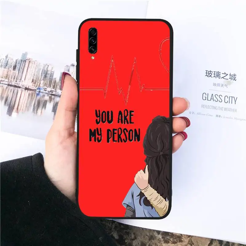 

Greys Anatomy You're My Person Phone Cases For Samsung galaxy S 21 20 10 8 A 51 71 50 21s 70 40 20 20e note 10 plus Ultra 5g fe