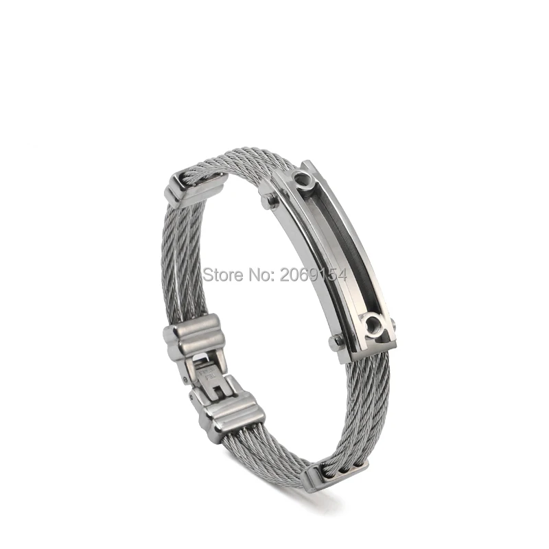 Браслет для мужчин очаровательное ювелирное изделие золотая классическая