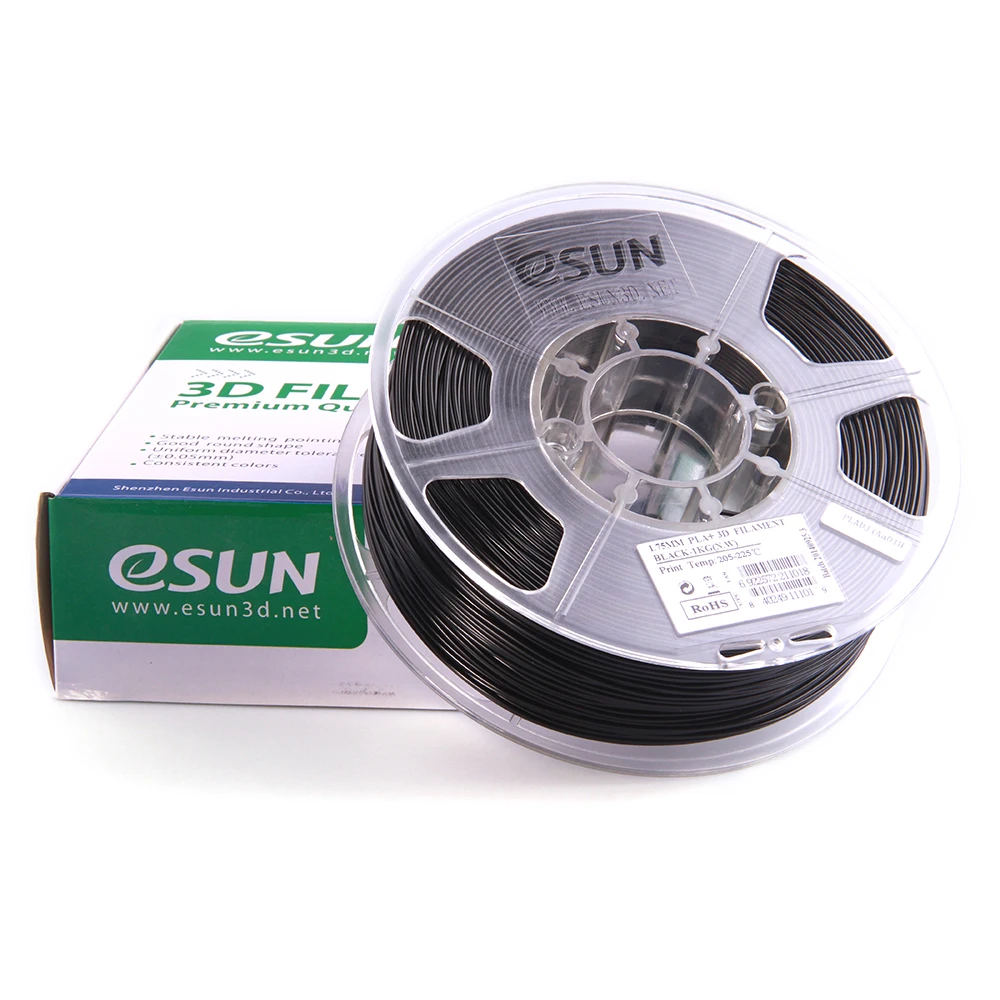 Нить для 3D принтера eSUN PLA 1 75 мм материал рафинирования зерна кукурузы катушка кг (2