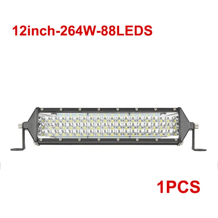 1PCS-264W-88LEDS Nlpearl 12/22/32 дюймов светильник бар/рабочий светильник 5-ряд светодиодный бар Offroad точечный луч светодиодный рабочий светильник 12V 24V трактор грузовик ATV 4x4 - Цвет: 1PCS-264W-88LEDS