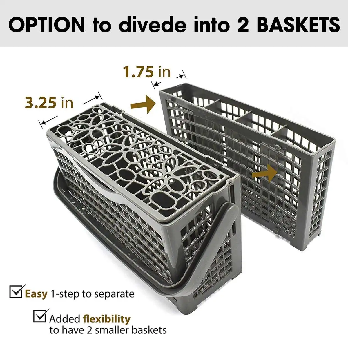 Универсальная корзина для мытья в посудомоечной машине Bosch Maytag Whirpool LG Samsung GE |