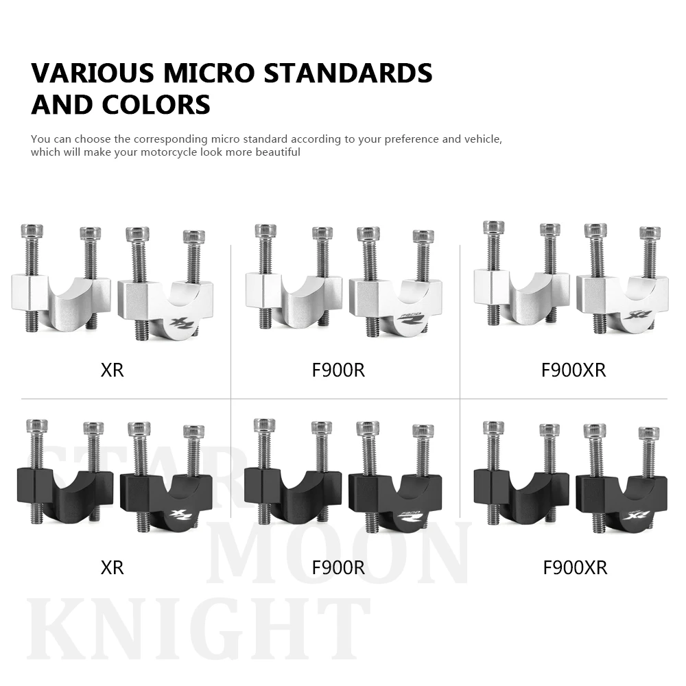Мотоциклетный Руль Riser 28 мм Тяговая Ручка Зажим Расширенный адаптер для BMW F900 R XR F