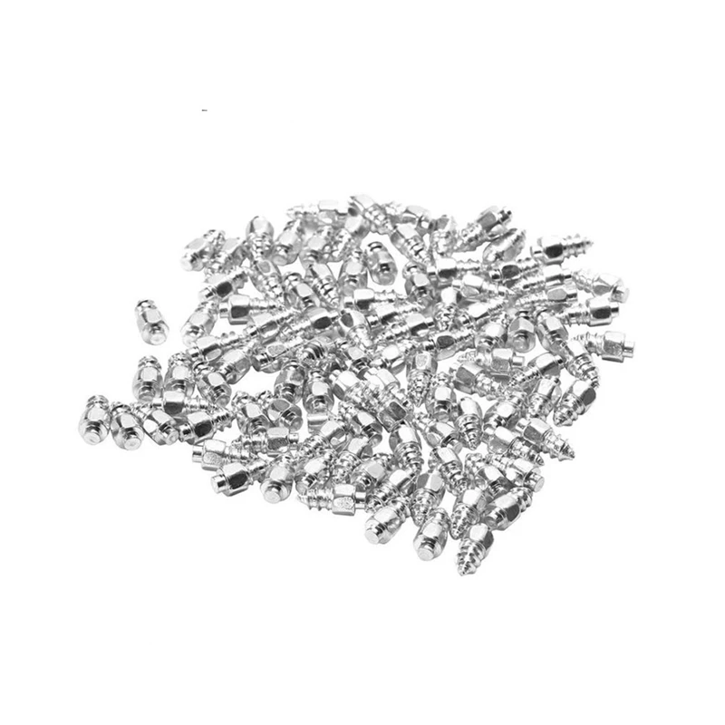 

9 mm Tire Studs Snow Spikes Anti-Slip Anti-Ice for Car Truck Bicycle Boot Motorcycle ATV SUV Auto