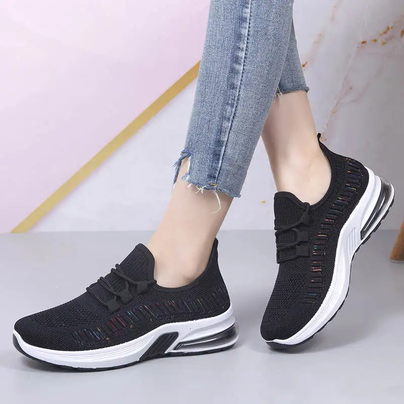 

Sneakers Sports Women Gray Teenage Sneakers Dama Sport Sneakers Woman Dad Women's Original Running Shoes Height-High Tennis Red