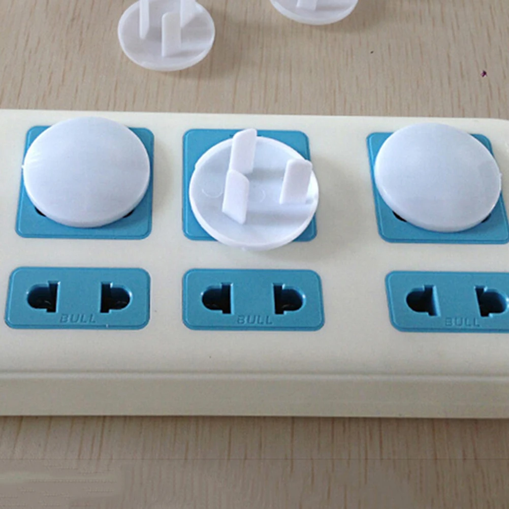 10pcs-Electric-Outlet-2-or-3-Plug-White-Cover-Children-Kids-Baby-Safety-Covers-1