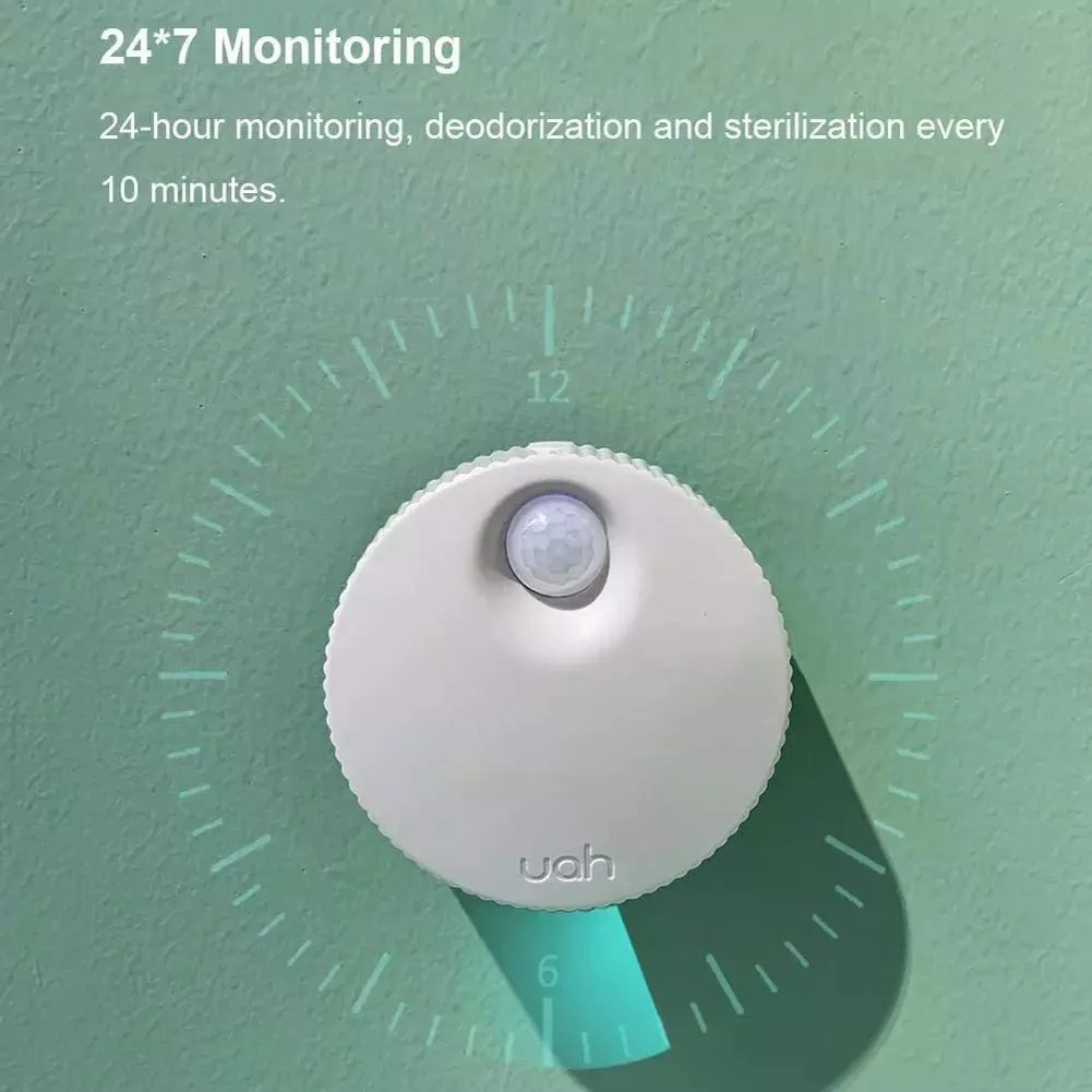 

Pet Odor Eliminator for Cat Litter Box Air Purifier Ozone Anion Generator Sterilization Deodorant for CatsToilet Tray