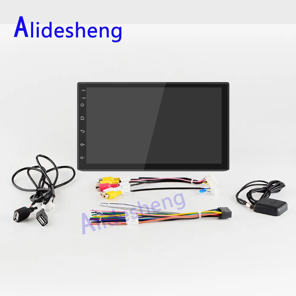Автомобильный мультимедийный плеер 2 Гб ОЗУ 7 дюймов DIN Android для Volkswagen Nissan Hyundai Kia