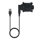 Зарядная док-станция с USB-кабелем и зажимом для зарядки Garmin Fenix 3 HR, 1 м, аксессуары для смарт-часов
