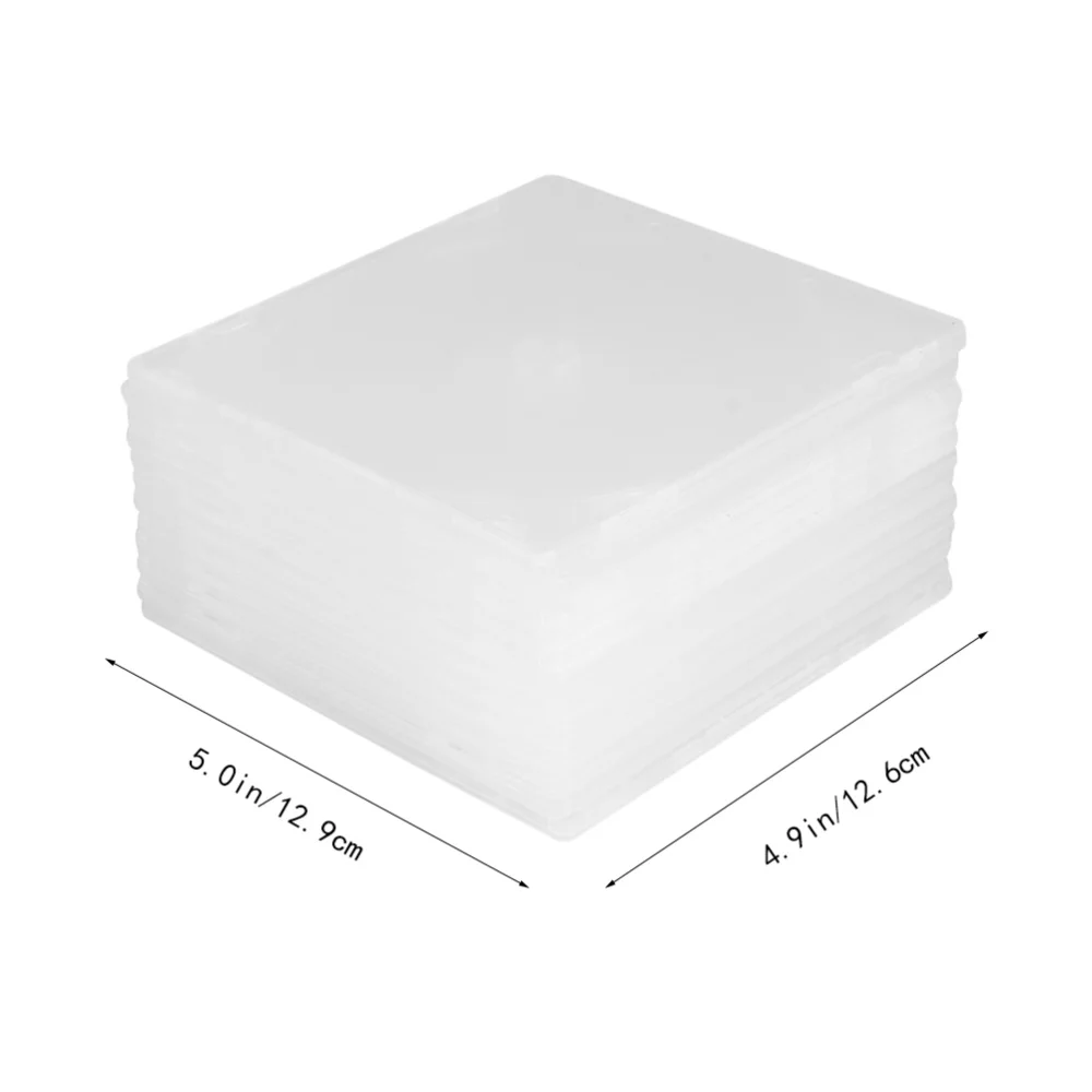 25 шт. Ультратонкий чехол для DVD посылка пакет компакт дисков портативный