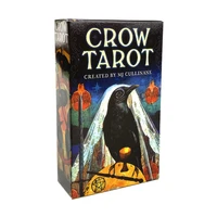 2021 new tarot crow tarot cards deck version oracle divination fate game deck table board games playing card