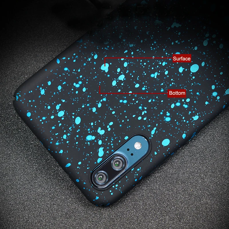 Матовые чехлы для Huawei Mate 20 P20 Pro P30 чехол с 3D рисунком звезд Противоударная жесткая