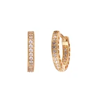 Серьги-кольца женские из стерлингового серебра 2021 пробы