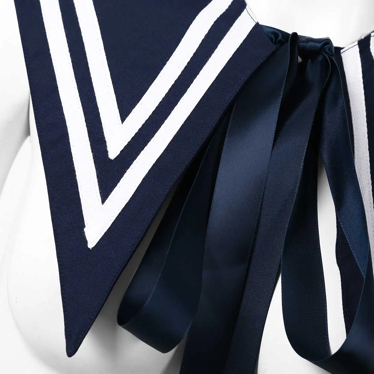 Японский элегантный стиль матросский искусственный воротник съемная рубашка