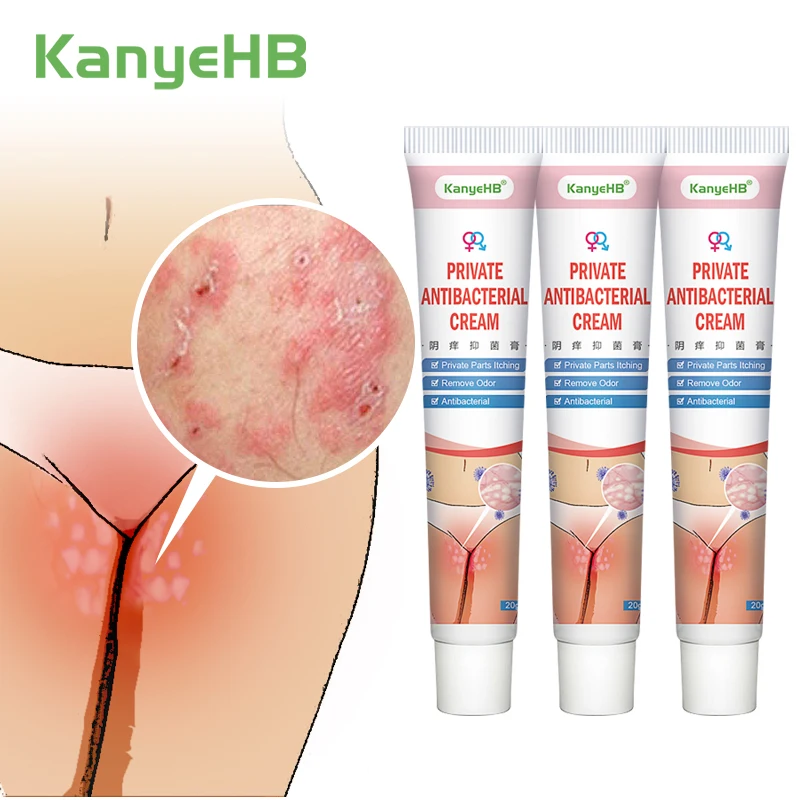 

3 шт. Антибактериальный крем для удаления запаха унисекс дезодорант для подмышек киски зуда дерматита травы экземы мазь A708