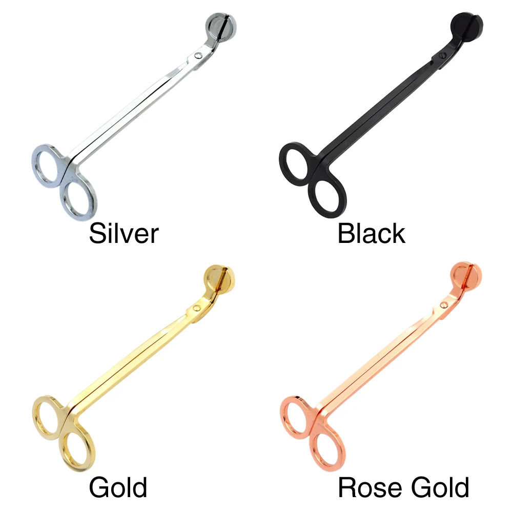 

Catcher Scissor Candle Wick Trimmer Stainless Steel Wedding Clipper Cutter Gift Snuffer Tool Home Practical Modern Oil Lamp