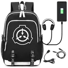 Рюкзак SCP Secure содержит Protect, рюкзак, сумка для студентов, школьная сумка через плечо, сумка для ноутбука, рюкзак в подарок с USB-портом