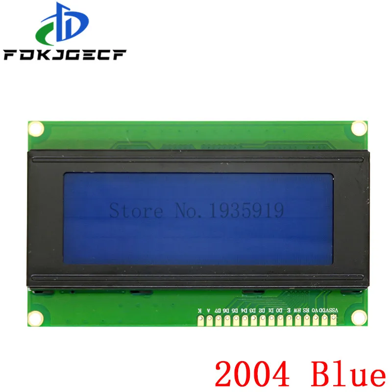 LCD2004 2004 20x4 2004A Blue/Green screen HD44780 Character LCD /w IIC/I2C Serial Interface Adapter Module for arduino