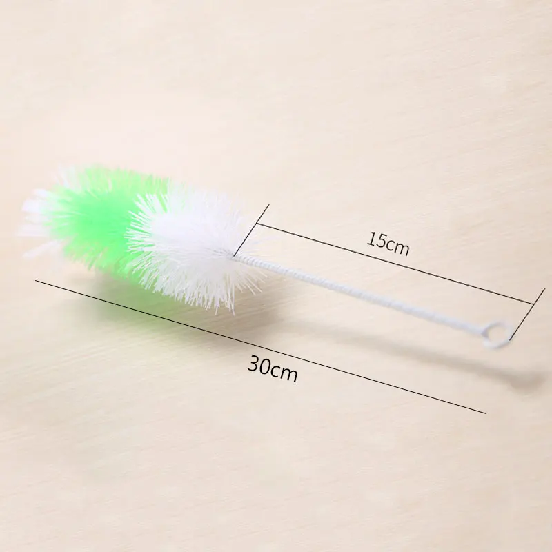 Щетка для чистки тарелок бутылок Удобная длинная ручка Нейлоновая чашек