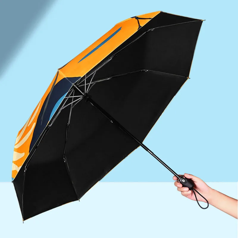 Летний автоматический мини Зонт от дождя для женщин складной портативный зонт