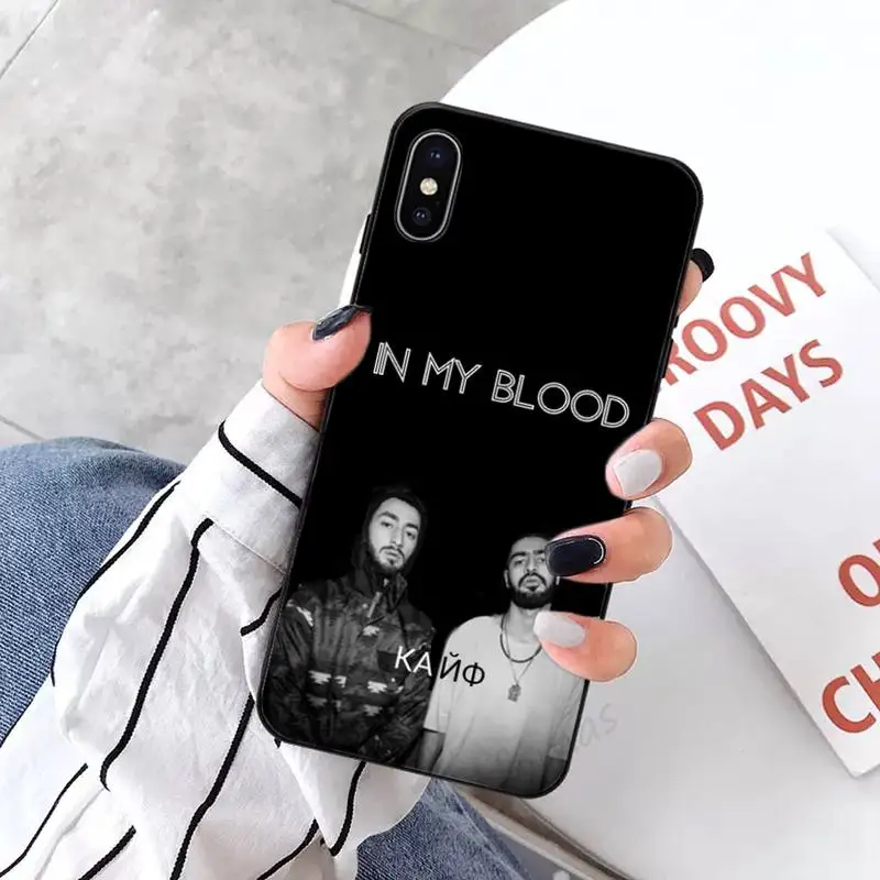 

Miyagi & Endshpiel Russian rap group luxury Anti-fall Phone Case for iPhone 11 12 pro XS MAX 8 7 6 6S Plus X 5S SE 2020 XR