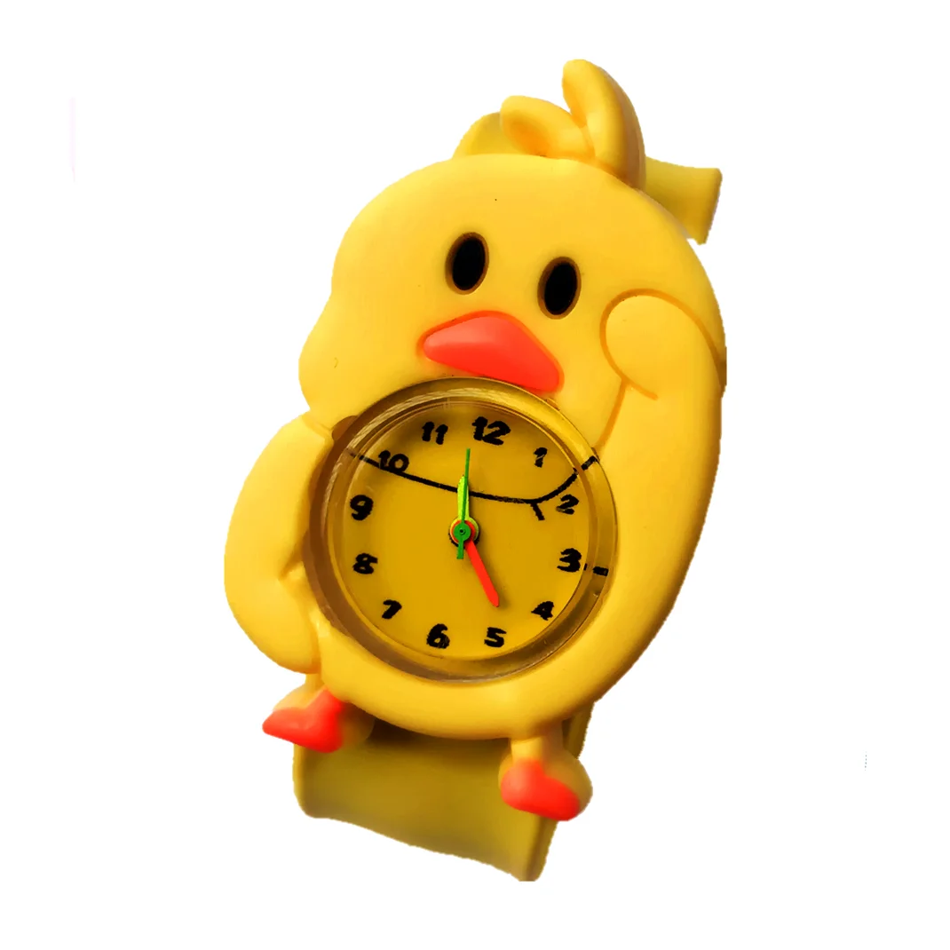 50 шт. детские часы-бабочки с силиконовым ремешком