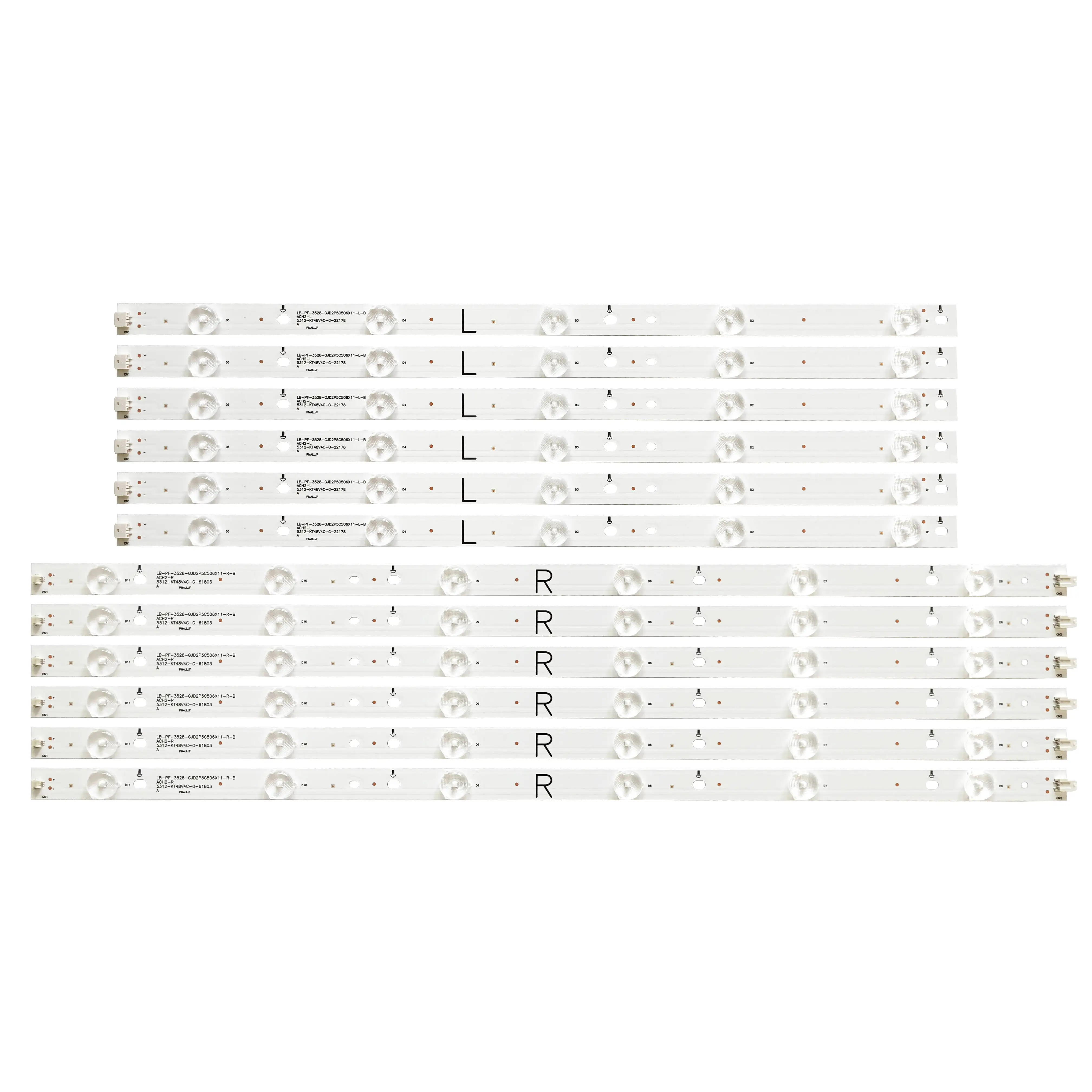 Светодиодная лента для подсветки AOC 50 &quotTV LD50V02S LB PF3528 GJD2P5C506X11 R L H B TPT500J1 HVN07 50PFF5655/T3
