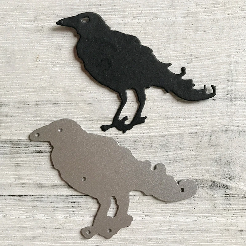 Металлические пресс-формы в виде вороны на Хэллоуин | Дом и сад