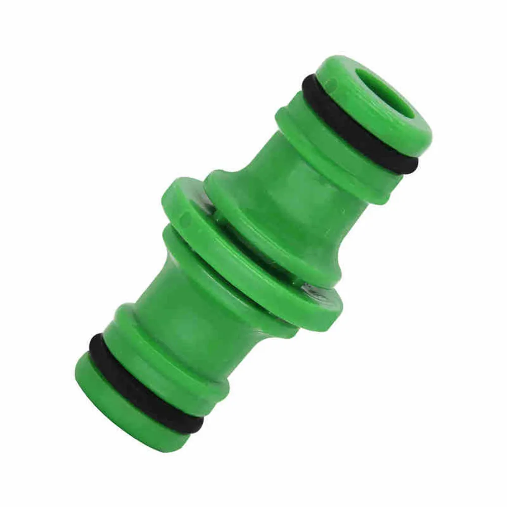 

5PCS 16mm ABS Two-way Rustproof Quick Coupling Nipples Tap Connector Faucet Joints For All Common Hose Connections 1/2"