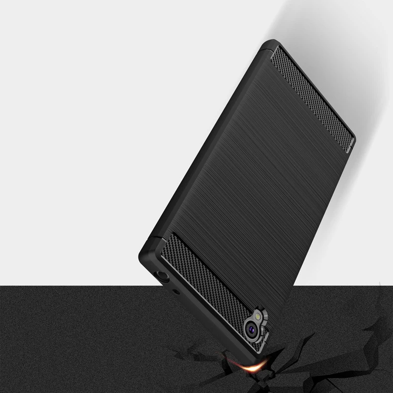 Силиконовый чехол для телефона Soni L1 Sony Xperia L3 L2 XZ2 XZ3 XZ4 G3311 G3312 G3313 из углеродного
